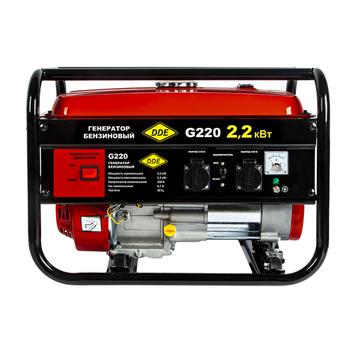 Генератор бензиновый DDE G220 (1ф 2,0/2,2 кВт бак 15 л дв-ль 5,5 л.с.)